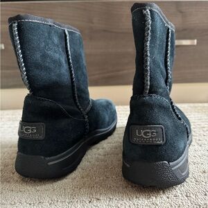 Black UGG waterproof boots